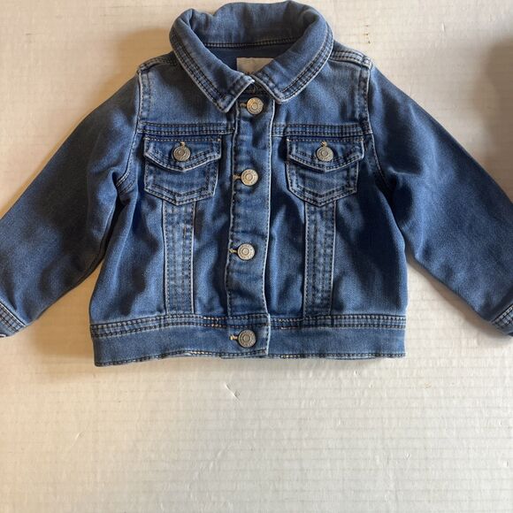 Baby Girl Clothing Lot Size 18 Months Fall Jean Jacket Sweaters Pants 4 Piece - Picture 2 of 15